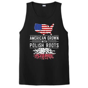 American Grown Polish Roots Pride Poland PosiCharge Competitor Tank