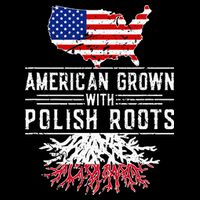 American Grown Polish Roots Pride Poland Zip Tote Bag
