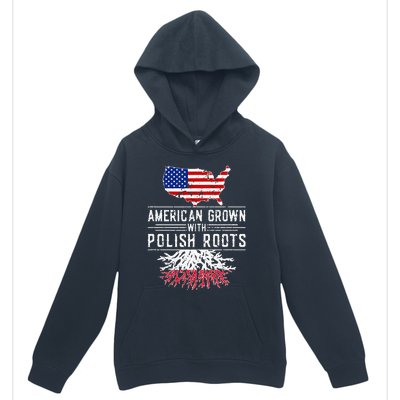 American Grown Polish Roots Pride Poland Urban Pullover Hoodie