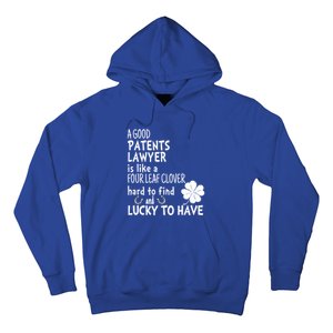 A Good Patents Lawyer Is Like A 4 Leaf Clover St Patricks Gift Hoodie