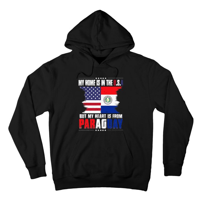 American Grown Patriot Paraguayan American From Paraguay Hoodie