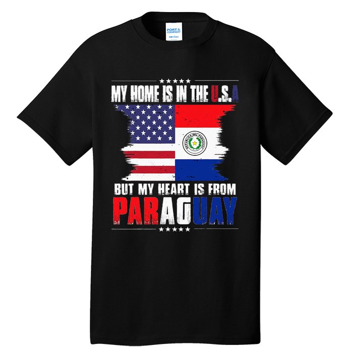 American Grown Patriot Paraguayan American From Paraguay Tall T-Shirt