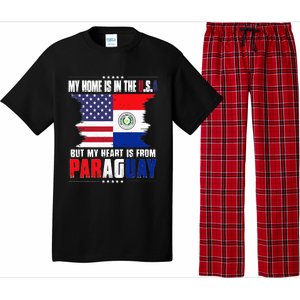 American Grown Patriot Paraguayan American From Paraguay Pajama Set