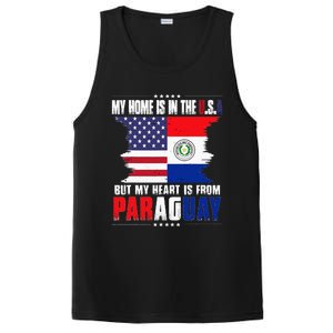 American Grown Patriot Paraguayan American From Paraguay PosiCharge Competitor Tank