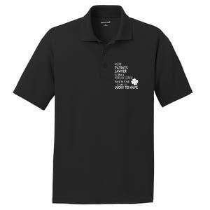 A Good Patents Lawyer Is Like A 4 Leaf Clover St Patricks Great Gift PosiCharge RacerMesh Polo