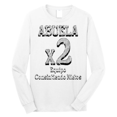 Abuela Grandmother Proud Team Family Long Sleeve Shirt