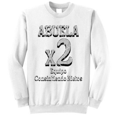 Abuela Grandmother Proud Team Family Sweatshirt