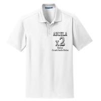 Abuela Grandmother Proud Team Family Dry Zone Grid Polo