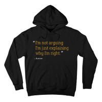 Aaron Gift Quote Funny Birthday Personalized Name Idea Tall Hoodie