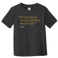 A.D.E.L.E Gift Quote Personalized Funny Birthday Name Idea Toddler T-Shirt