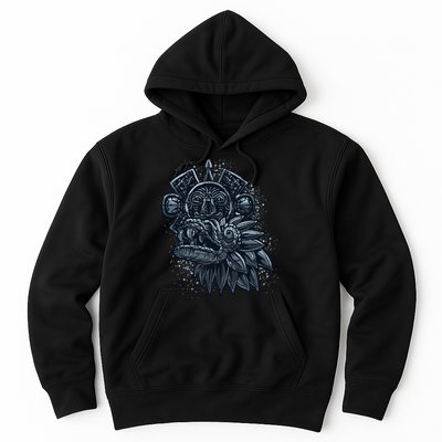 Aztec God Quetzalcoatl Cool Snake Dragon Inca Maya Hoodie