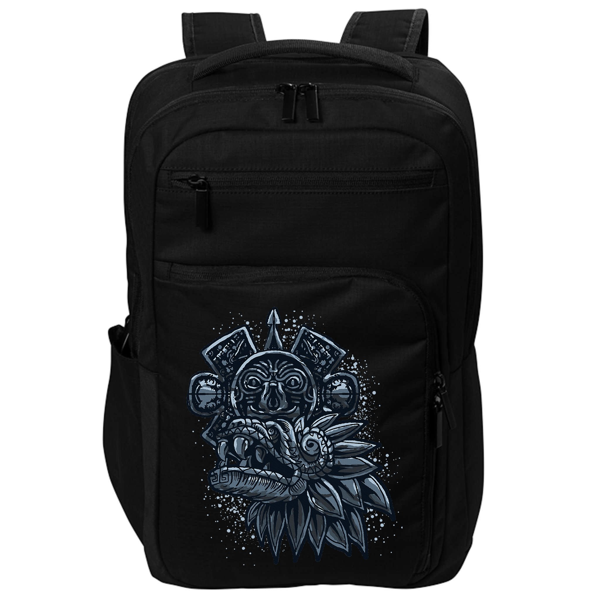 Aztec God Quetzalcoatl Cool Snake Dragon Inca Maya Impact Tech Backpack