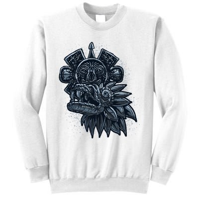 Aztec God Quetzalcoatl Cool Snake Dragon Inca Maya Sweatshirt