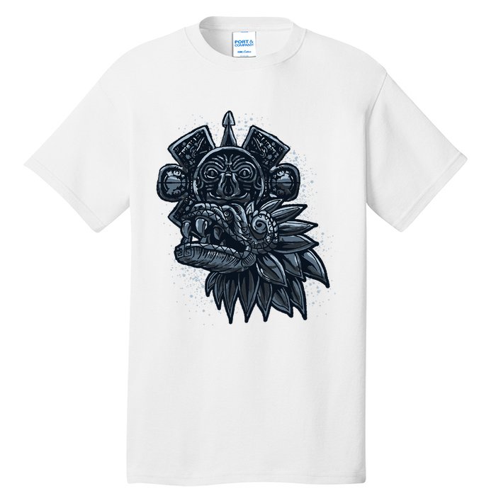 Aztec God Quetzalcoatl Cool Snake Dragon Inca Maya Tall T-Shirt