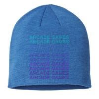 Arcade Games Retro Gaming Retro Vintage Funny Gift Sustainable Beanie