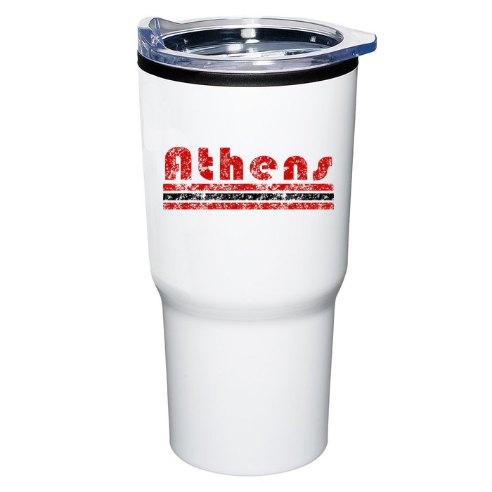 Athens Georgia Retro Three Stripe Weathered Tumbler