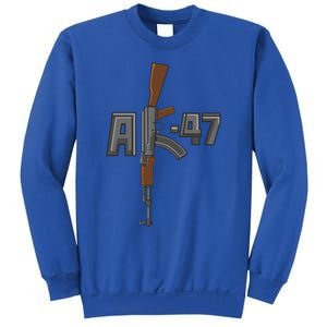 Akgreat Gift47 Rifle Gun K Design Assault Ak47 Gun Owner Funny Gift Funny Gift Sweatshirt