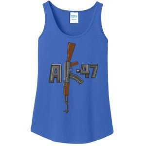 Akgreat Gift47 Rifle Gun K Design Assault Ak47 Gun Owner Funny Gift Funny Gift Ladies Essential Tank