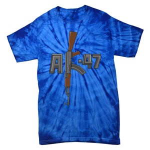 Akgreat Gift47 Rifle Gun K Design Assault Ak47 Gun Owner Funny Gift Funny Gift Tie-Dye T-Shirt