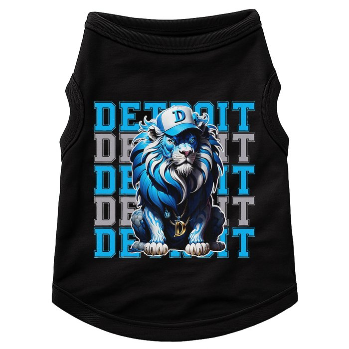 All Grit Retro Lion Lover Doggie Tank