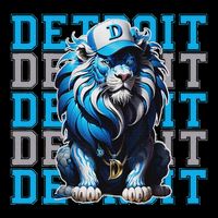 All Grit Retro Lion Lover Doggie Tank