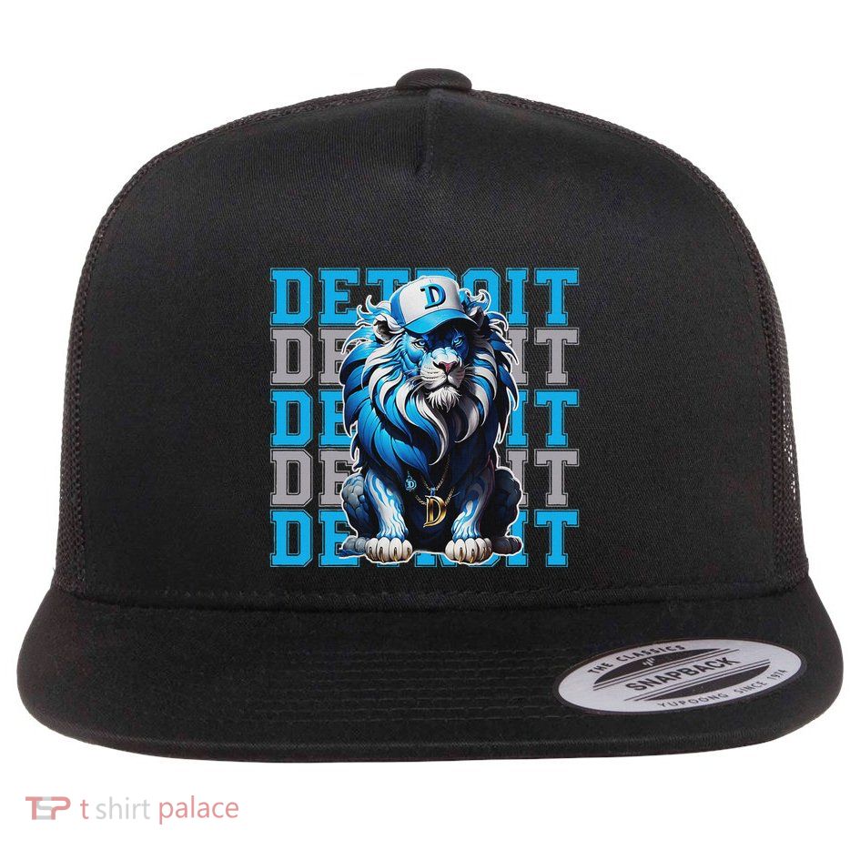 All Grit Retro Lion Lover Flatbill Hat