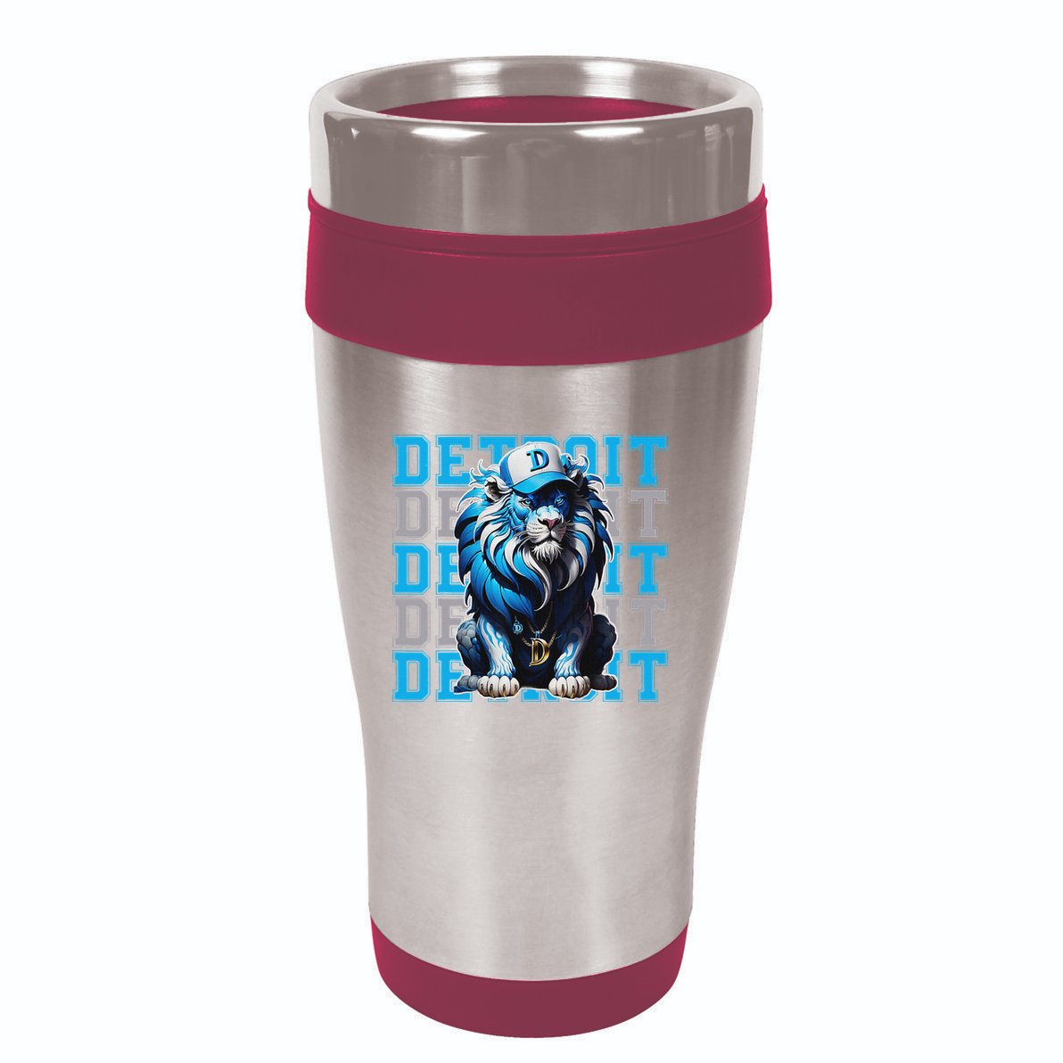 All Grit Retro Lion Lover 16oz Travel Tumbler