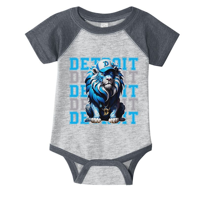 All Grit Retro Lion Lover Infant Baby Jersey Bodysuit
