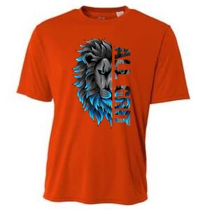 All Grit Retro Lion Lover Cooling Performance Crew T-Shirt