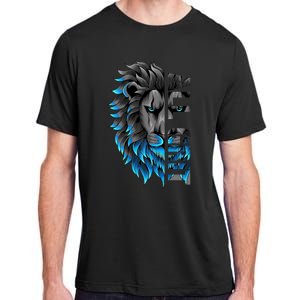 All Grit Retro Lion Lover Adult ChromaSoft Performance T-Shirt