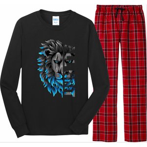 All Grit Retro Lion Lover Long Sleeve Pajama Set