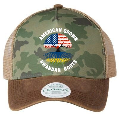 American Grown Rwandan Roots Legacy Tie Dye Trucker Hat
