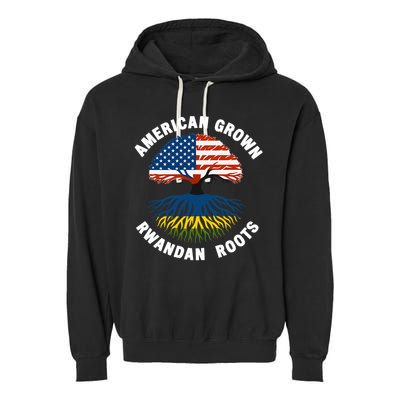 American Grown Rwandan Roots Garment-Dyed Fleece Hoodie