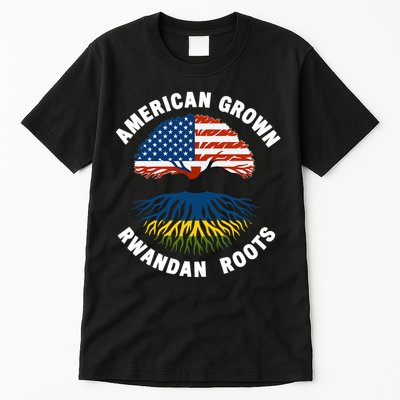 American Grown Rwandan Roots Tall T-Shirt
