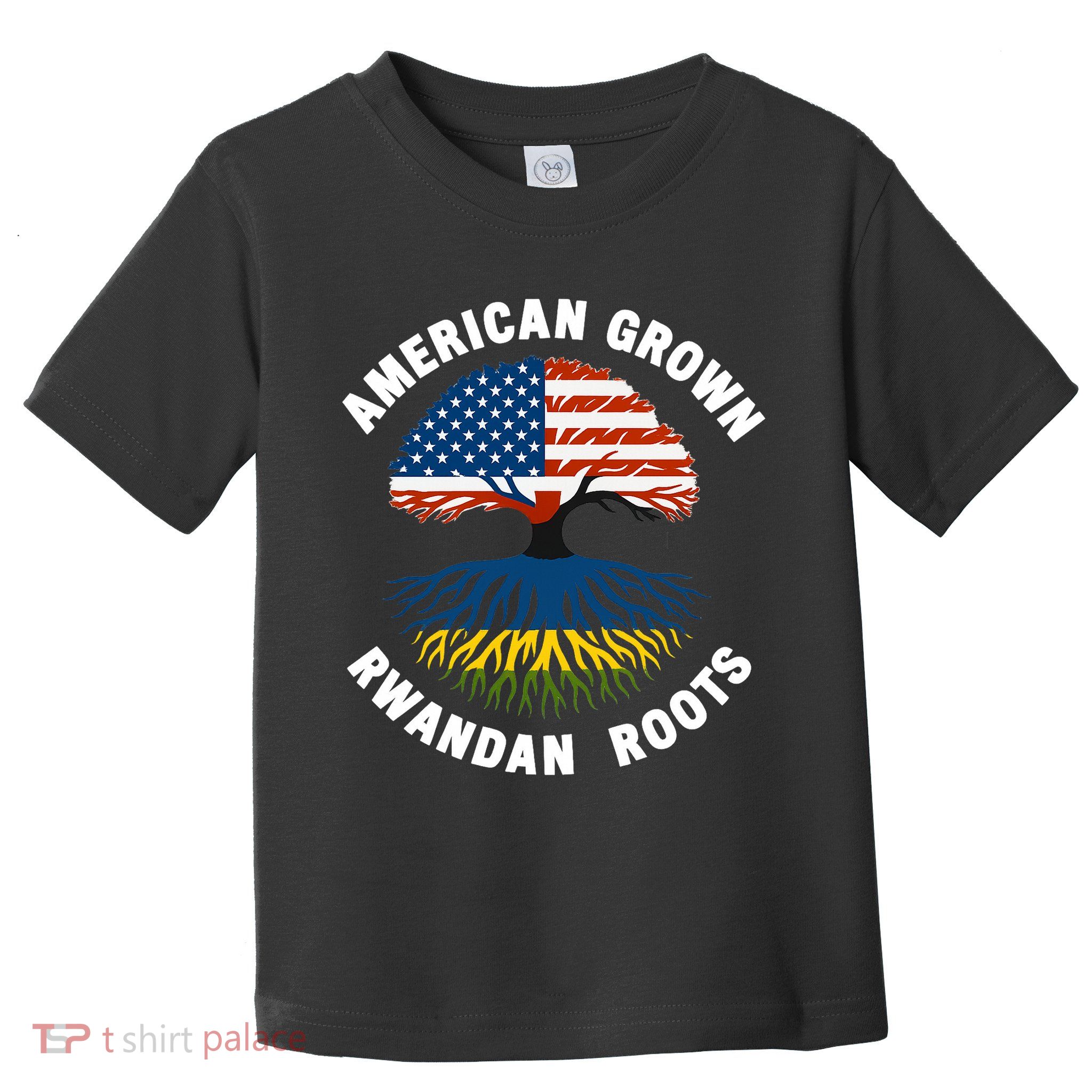 American Grown Rwandan Roots Toddler T-Shirt