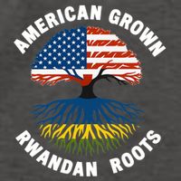 American Grown Rwandan Roots Vector Backpack