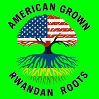 American Grown Rwandan Roots Button