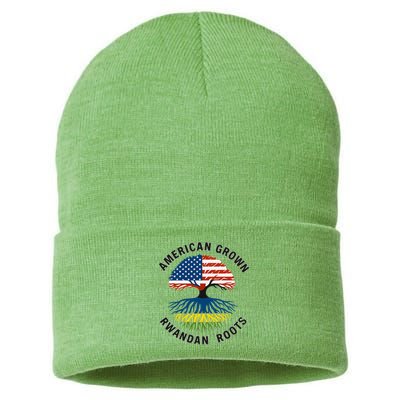 American Grown Rwandan Roots Sustainable Knit Beanie