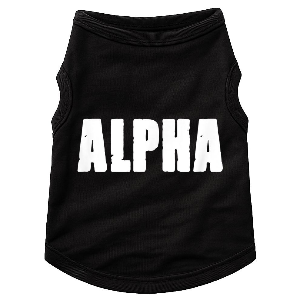 ALPHA Gym Rabbit Workout Bodybuilding Fitness F010 Doggie Tank