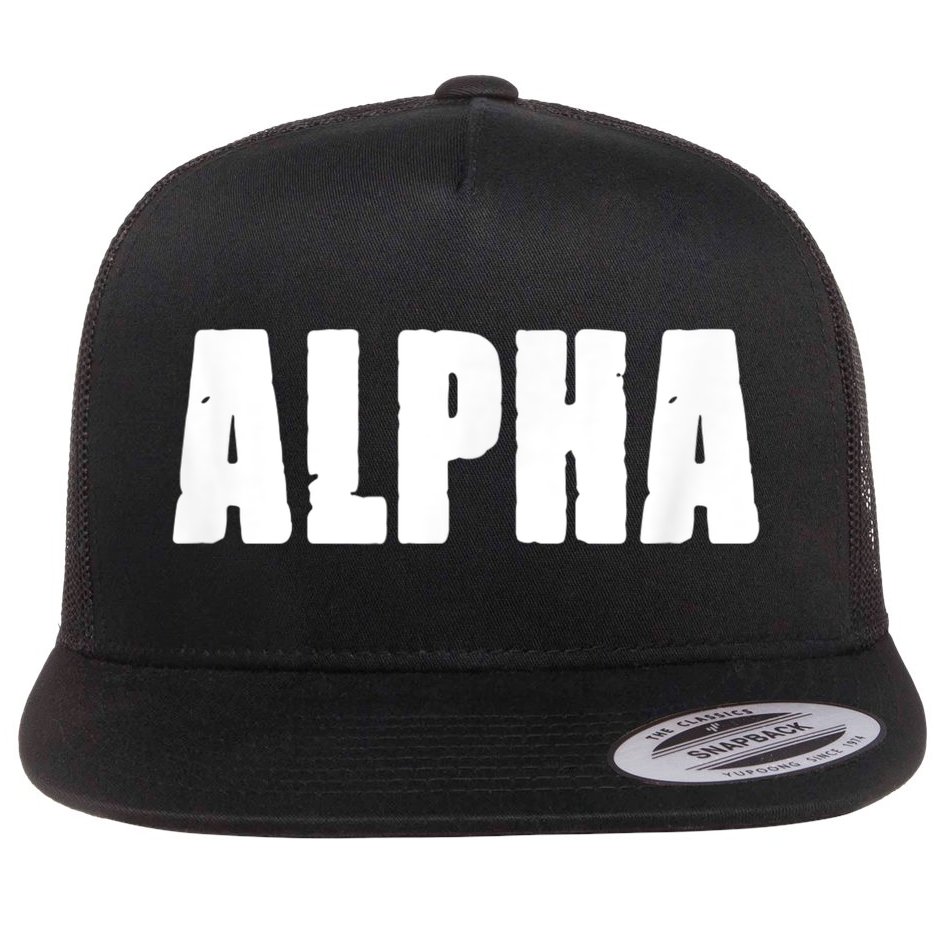 ALPHA Gym Rabbit Workout Bodybuilding Fitness F010 Flat Bill Trucker Hat
