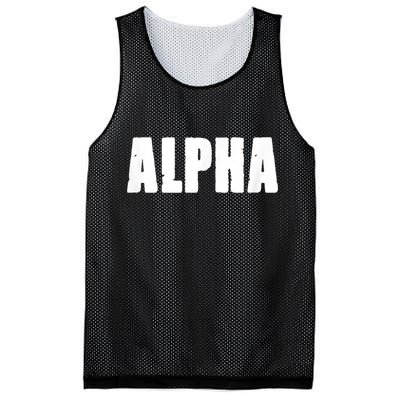 ALPHA Gym Rabbit Workout Bodybuilding Fitness F010 Mesh Reversible Basketball Jersey Tank