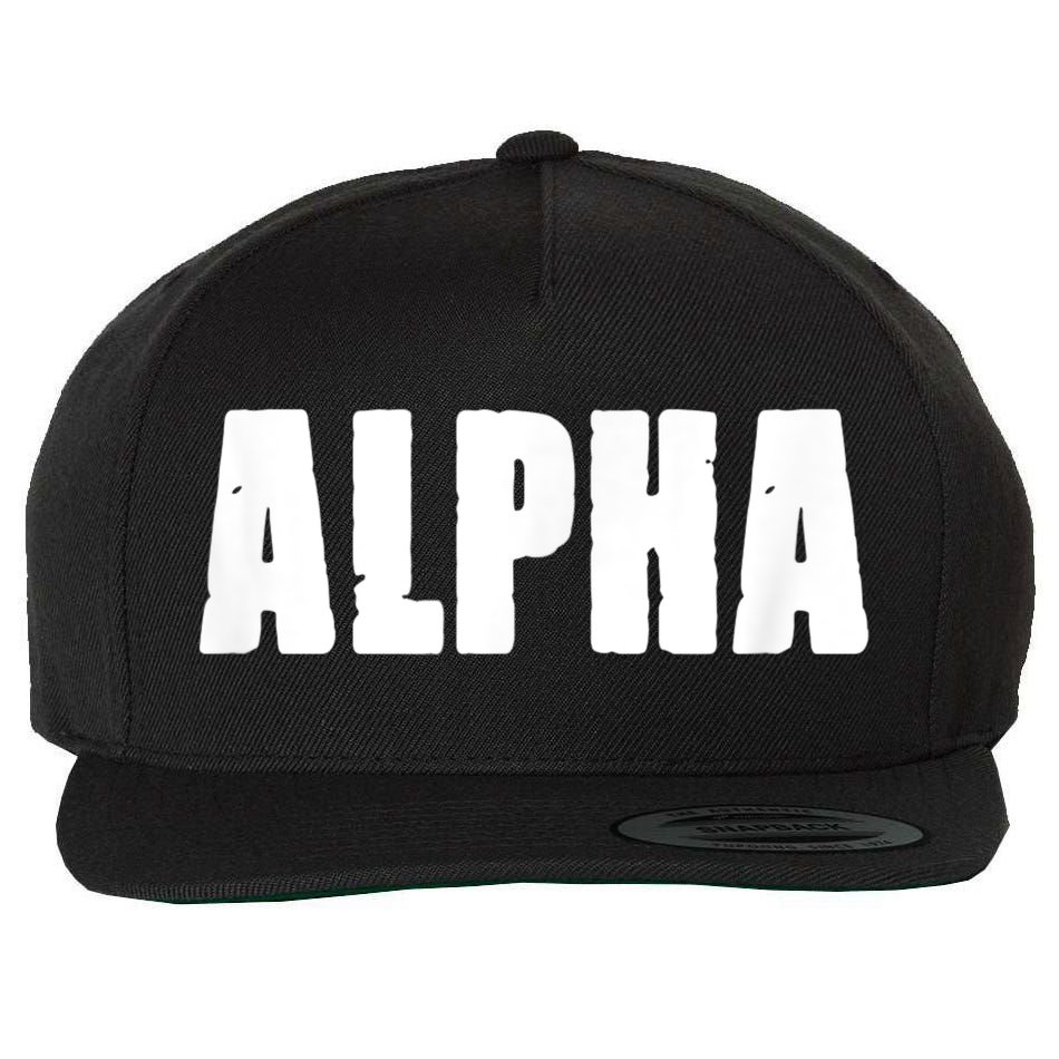 ALPHA Gym Rabbit Workout Bodybuilding Fitness F010 Wool Snapback Cap
