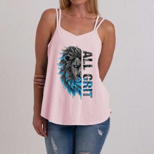 All Grit Retro Lion Lover Women's Strappy Tank