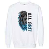 All Grit Retro Lion Lover Garment-Dyed Sweatshirt