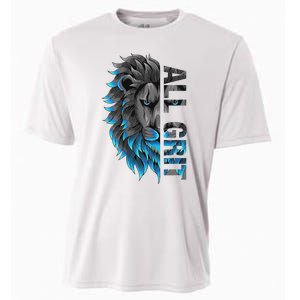 All Grit Retro Lion Lover Cooling Performance Crew T-Shirt