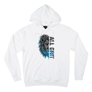 All Grit Retro Lion Lover Hoodie