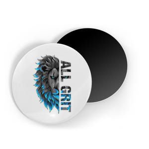 All Grit Retro Lion Lover Magnet