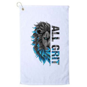 All Grit Retro Lion Lover Platinum Collection Golf Towel