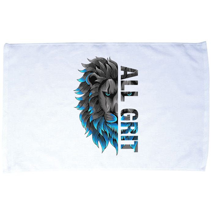 All Grit Retro Lion Lover Microfiber Hand Towel