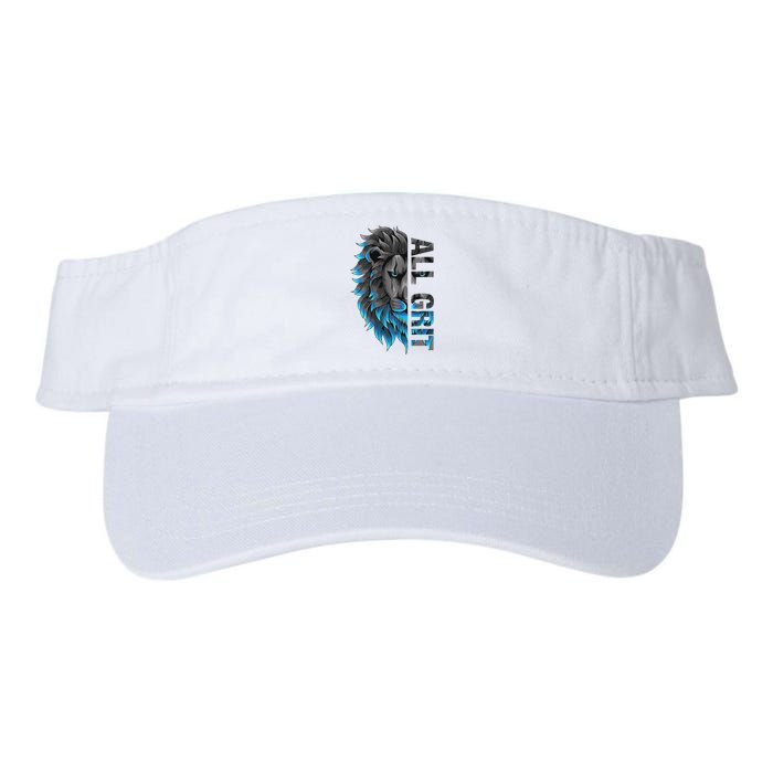 All Grit Retro Lion Lover Valucap Bio-Washed Visor